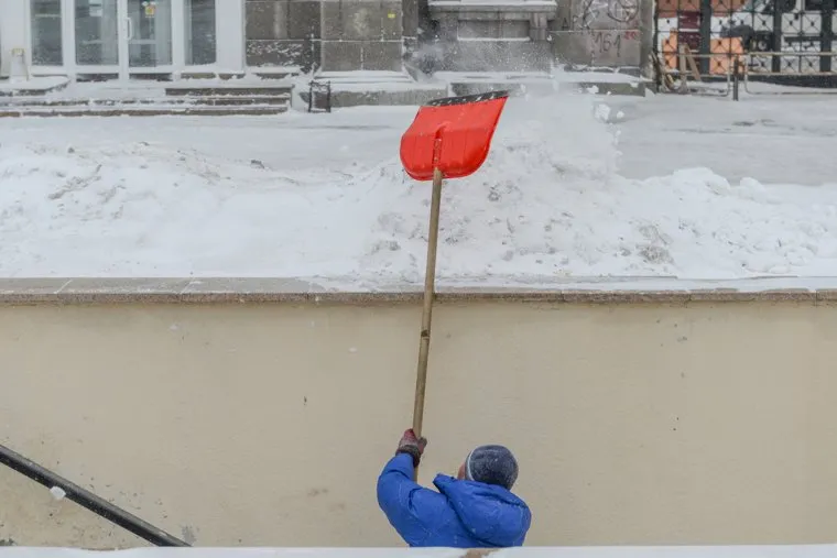 Снежный буран и непогода. Челябинск