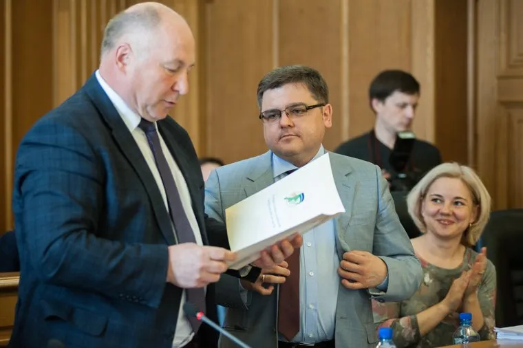 Отчет Главы Екатеринбурга Евгения Ройзмана о результатах деятельности за 2016 год. Екатеринбург , захаров илья, чайников валерий