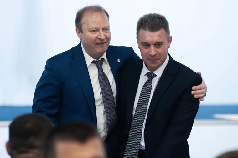 Совещание губернатора Свердловской области Евгения Куйвашева с главами муниципальных образований Свердловской области на площадке МВЦ «Екатеринбург-ЭКСПО». Екатеринбург