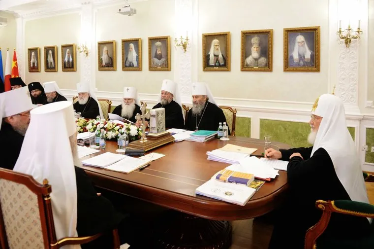 Заседание Священного Синода в Екатеринбурге