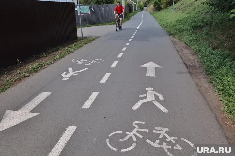 Курганцы нашли новые велодорожки в городе (архивное фото)
