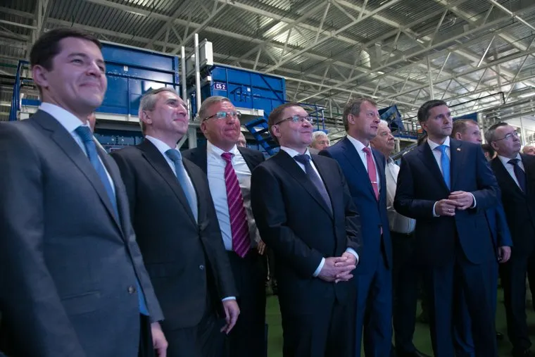 Открытие мусороперерабатывающего завода. Тюмень