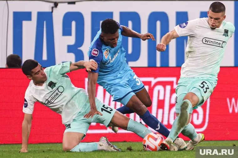«Краснодар» не пустил «Зенит» на первое место