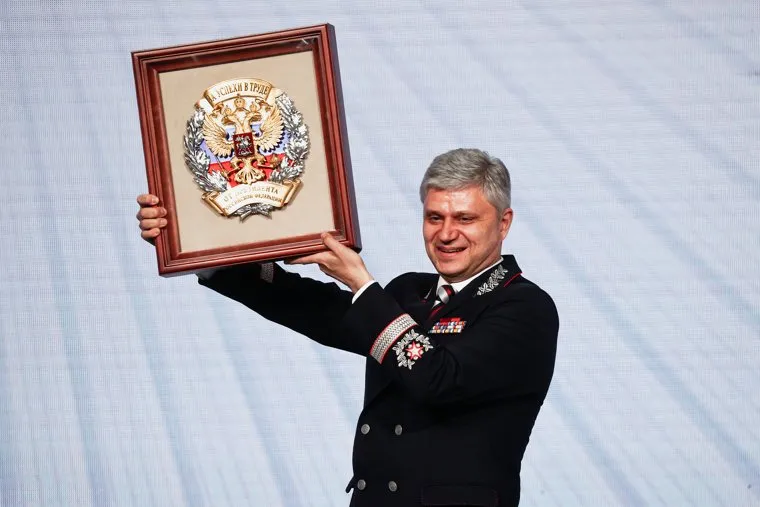 Владимир Путин на 4 съезде железнодорожников. Москва