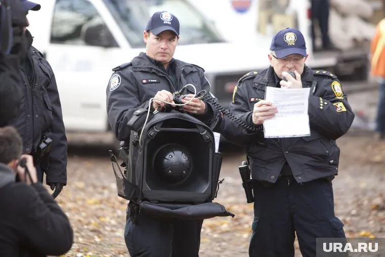 "Звуковая пушка" применяется на массовых мероприятиях в случае возникновения опасной ситуации