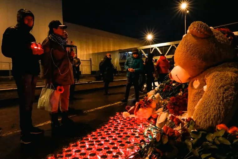 Концерт памяти жертв теракта в "Крокус Сити Холле". 30 марта 2024. Москва