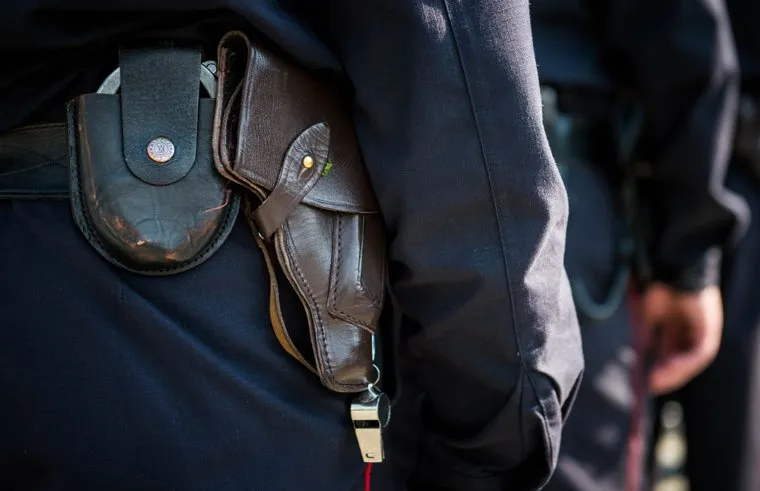 Полиция на Площади 1905 года. Екатеринбург