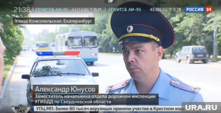 Высокопоставленный гаишник два часа пытался скрыться от своих коллег