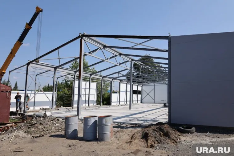 Завод дорожной техники «Регион-45» строит окрасочно-сушильный комплекс