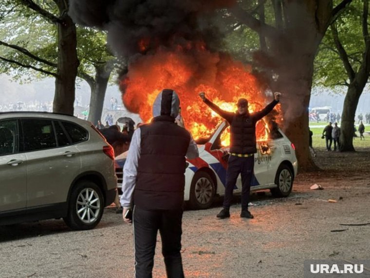 В Гааге начались задержания на митинге против миграционной политики. Видео