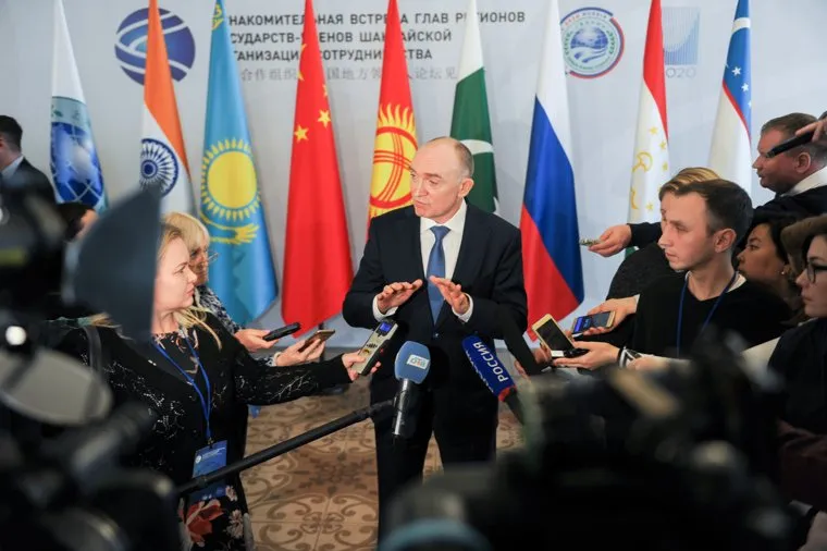 Ознакомительная встреча глав регионов государств - членов ШОС. Челябинск