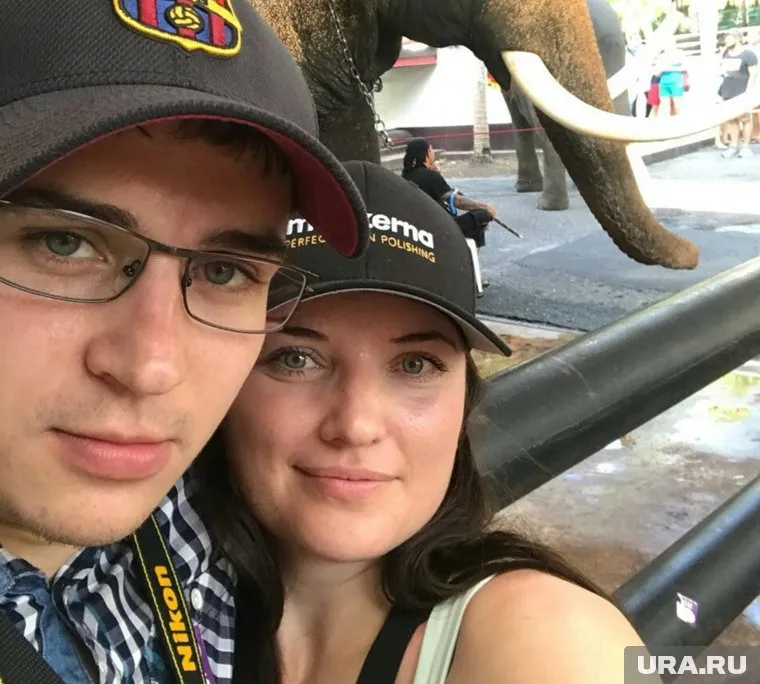 На фото пострадавшая Марина Логинова и ее муж Алексей