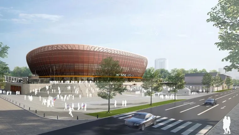 Новые эскизы ледовой арены УГМК, угмк арена, ледовая арена, хоккей