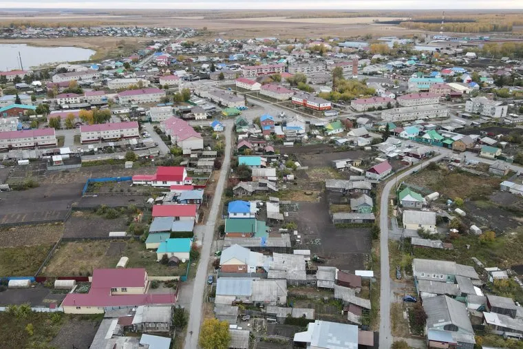 Прощание с Иваном Катлинских в селе Бердюжье. Тюменская область