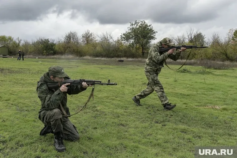 Мобилизованные земляки вспоминают боевые навыки