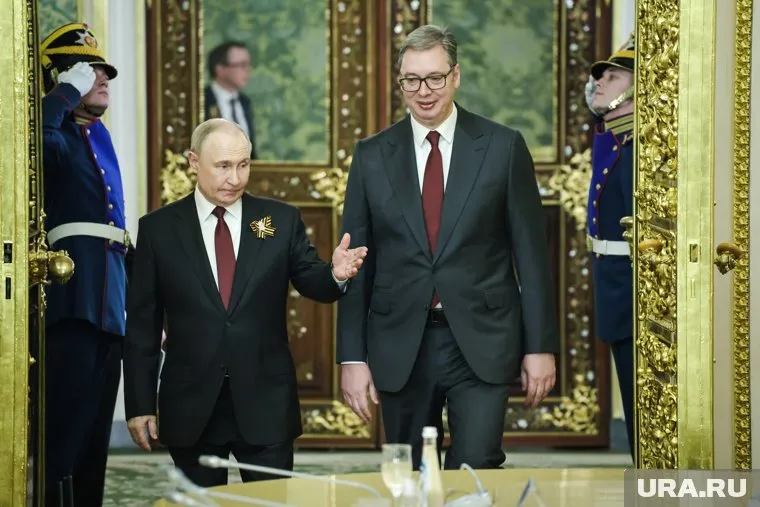 Путин заявил, что был осведомлен о попытках отговорить Вучича от визита в Москву