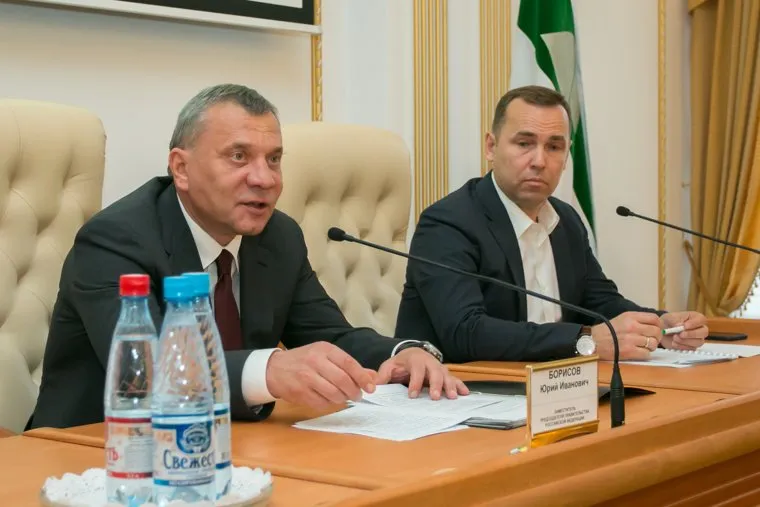 Заместитель председателя правительства Российской Федерации Юрий Борисов на совещании в Правительстве Курганской области. Курган
