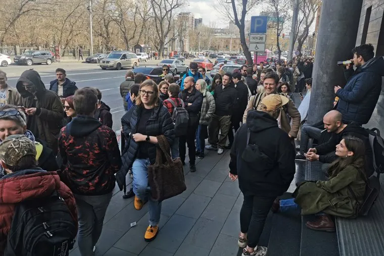 Ереван. Выборы. Посольство России 17.03.2024