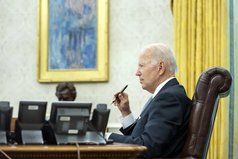 Президент США. stock