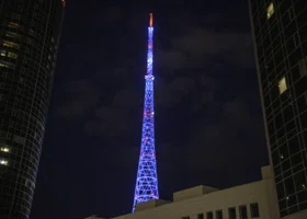 Пермская телебашня засияет по-особому в День народного единства 