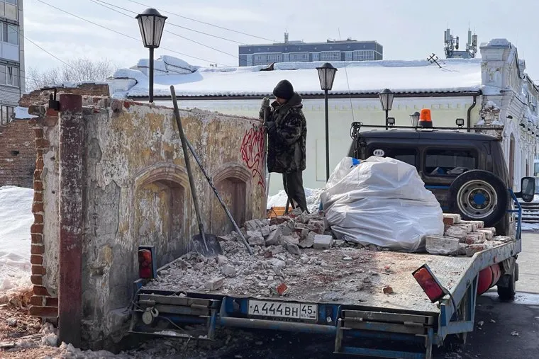 Улица Куйбышева. Старинная архитектура. Курган