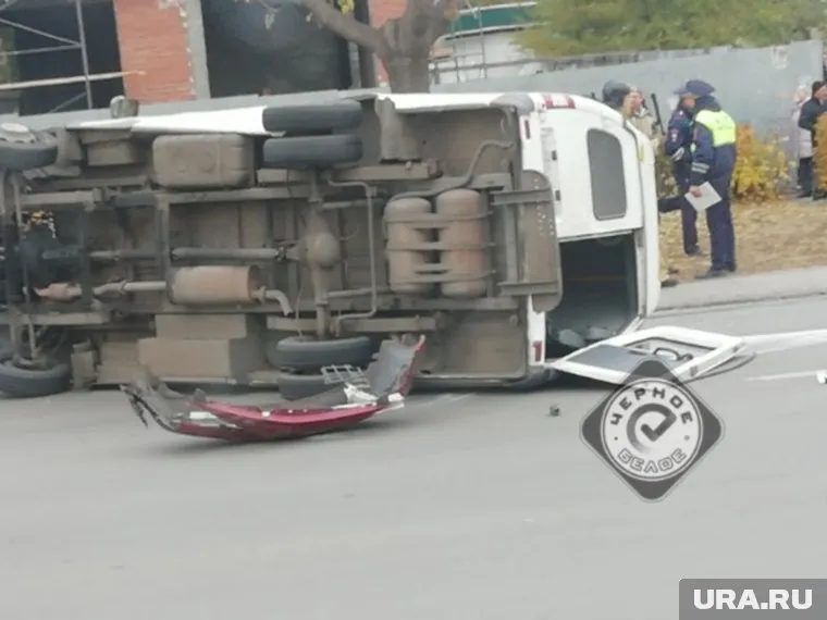 Авария произошла в час пик