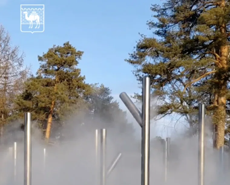 В парке Гагарина появится паровой фонтан