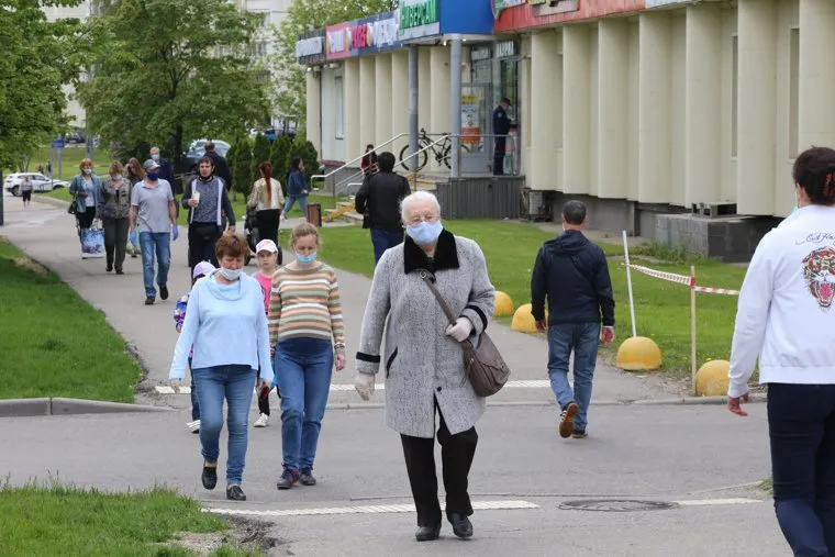 Спальные районы Москвы во время периода самоизоляции. Москва