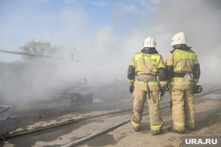 Пожар в Щучье быстро потушили (архивное фото)