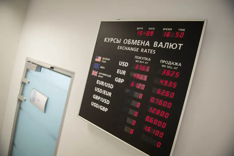 Курсы валют. Екатеринбург, курсы обмена валют
