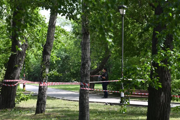 Происшествие в сквере им. Д. Неру. Екатеринбург