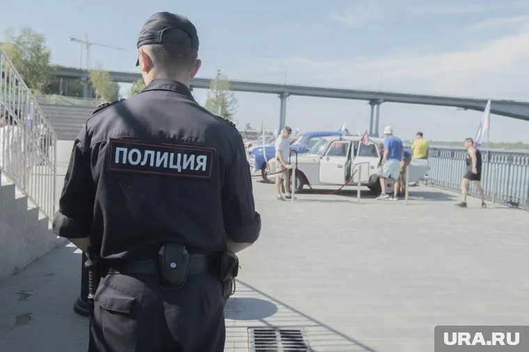 После увиденного, очевидцы встретили полицейских и показали им снятое видео