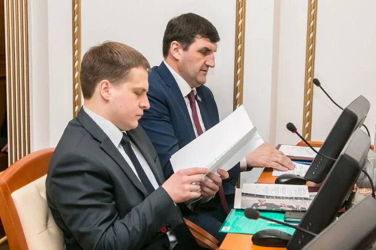 Отчет губернатора Курганской области Алексея Кокорина перед Депутатами Курганской областной Думы. Курган, ярушин юрий, александров юрий