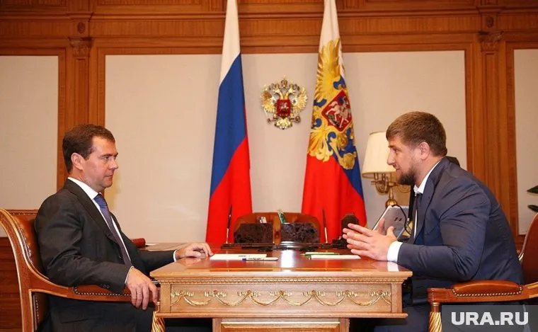 Рамзан Кадыров встретился с Дмитрием Медведевым после его отставки