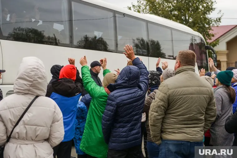 В автобусе мобилизованным пришлось провести почти сутки, утверждает челябинец (фото из архива)