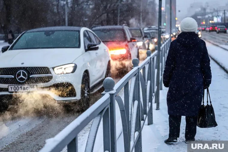 Снегопад начался в ночь на 18 декабря