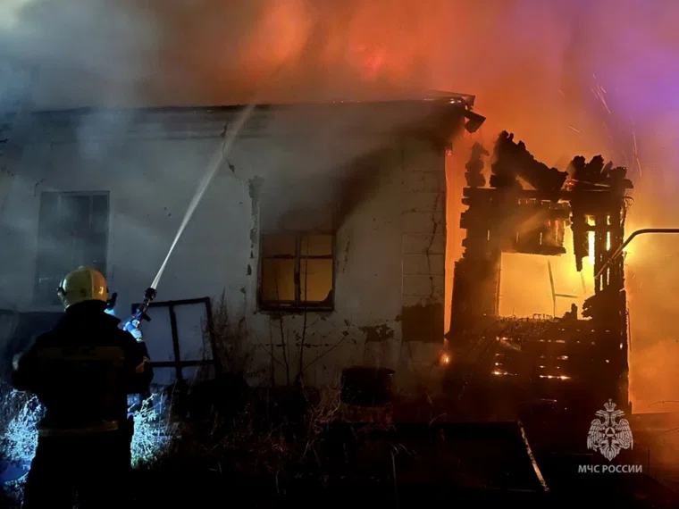 Тело мужчины найдено при тушении пожара