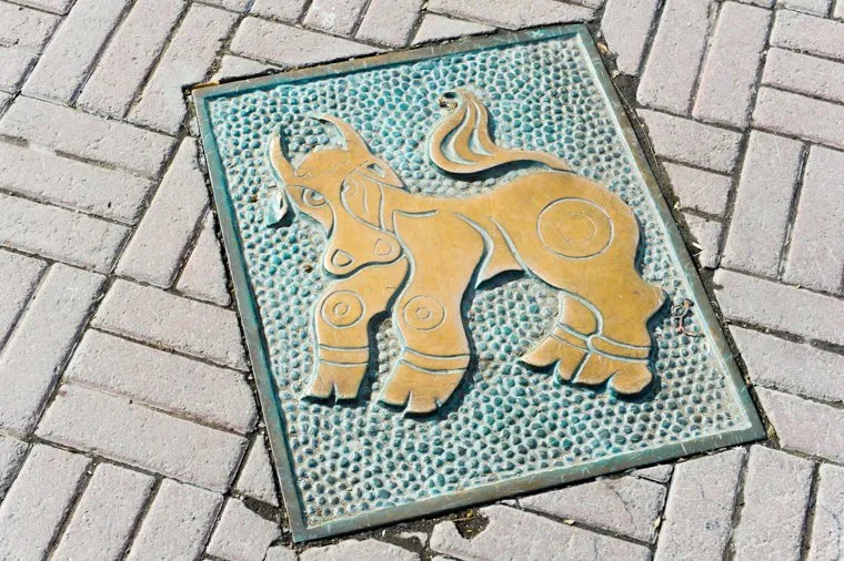 Арт-объекты на Кировке. Челябинск