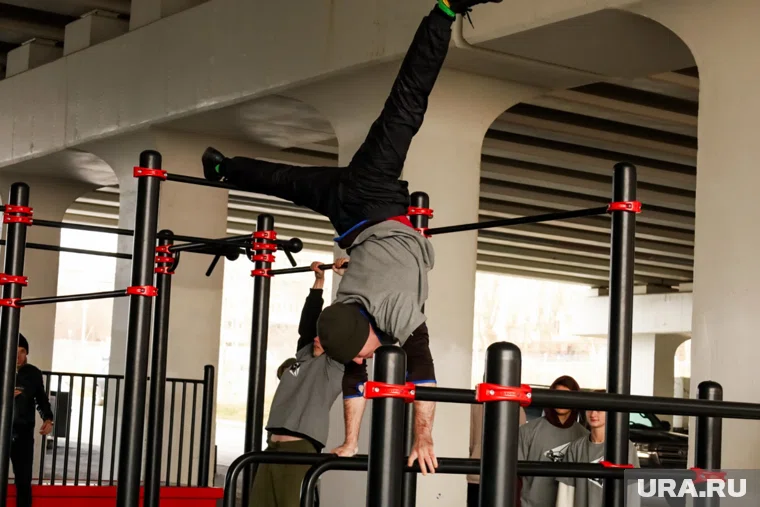 Курганские мастера воркаута вернулись с медалями из Бишкека