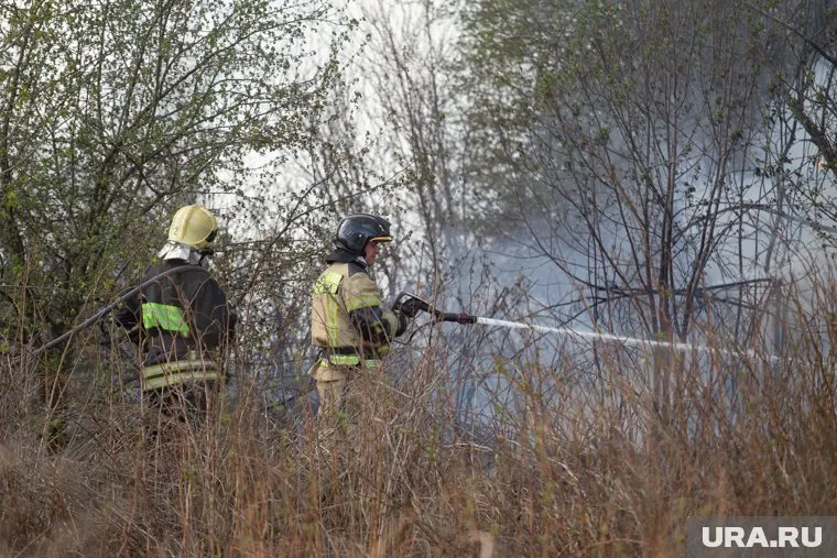 Погода играет немаловажную роль в тушении пожара