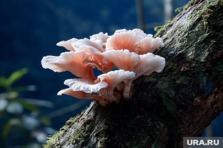 Спарассис курчавый обычно растет на корнях деревьев