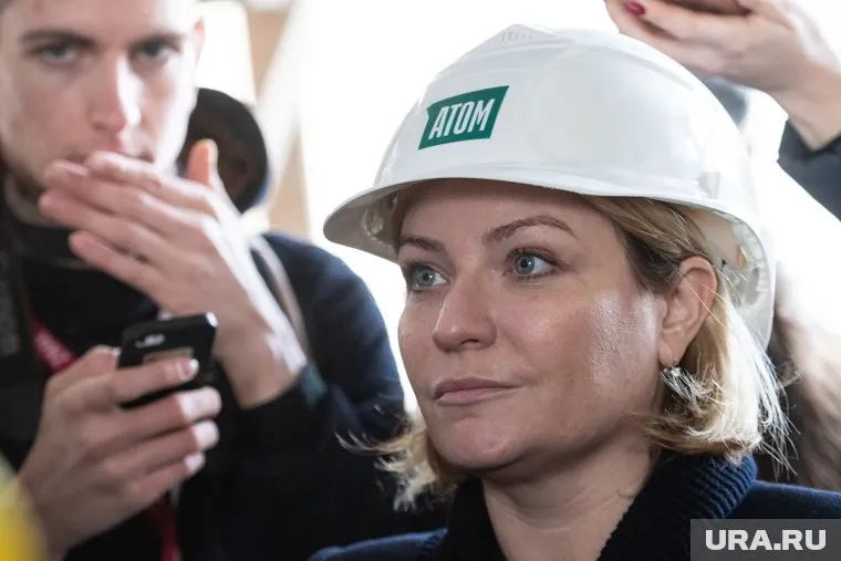 В марте 2020-го Ольга Любимова инспектировала стройку «Эрмитаж-Урала» в Екатеринбурге