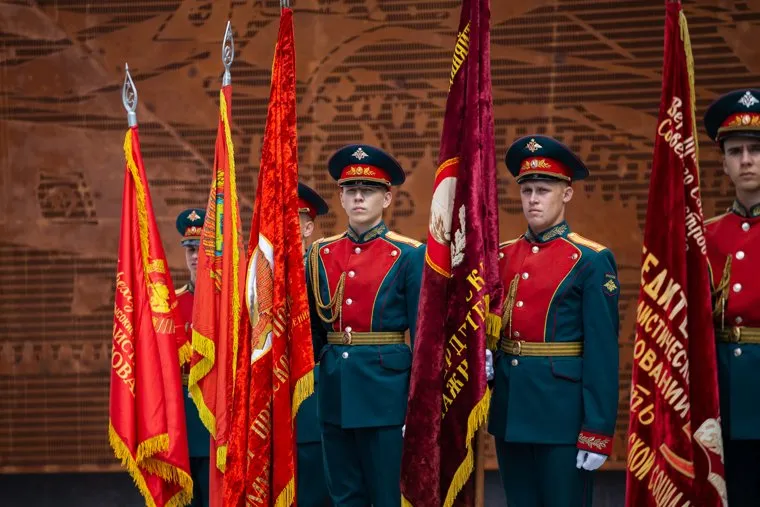 Торжественное открытие стелы «Город трудовой доблести». Екатеринбург