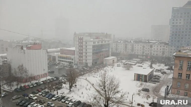 В городе два дня подряд будет идти снег с дождем