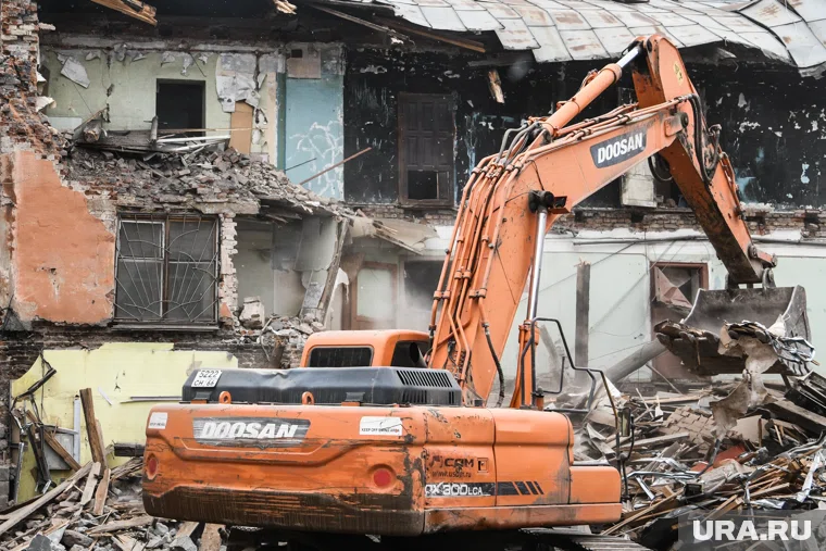Дома поселка Камень снесут после Нового года (архивное фото)