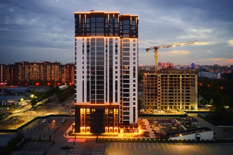 Комплекс комфорт-класса «Румянский» находится в пяти минутах от центра Тюмени