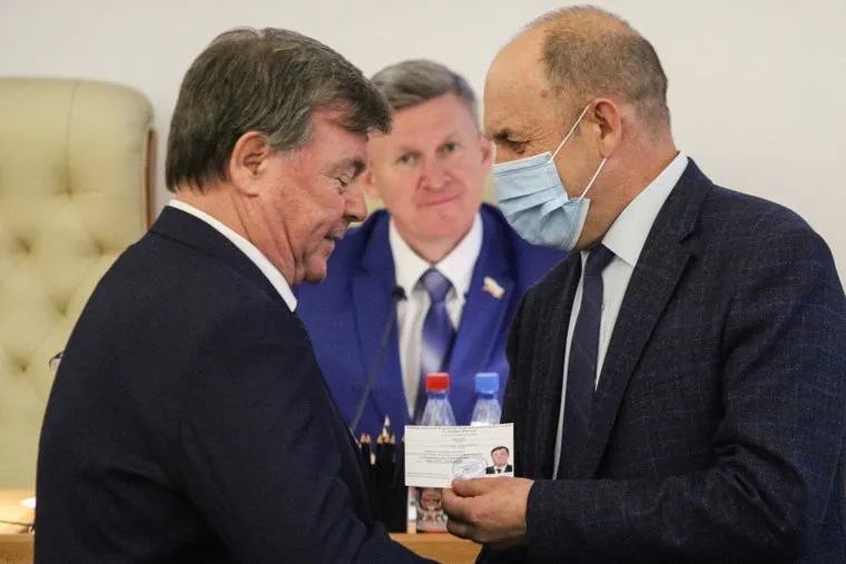 Собрание избранных депутатов областной думы. Курган