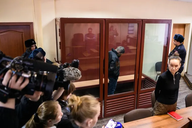 Избрание меры пресечения деду-убийце Дмитрию Кучину. Екатеринбург