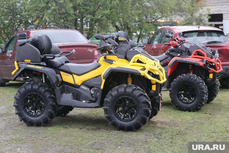 Под Курганом ребенок попал в аварию на квадроцикле