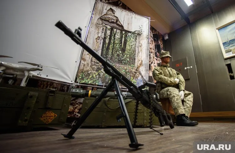 В экспозиции музея - экипировка, вооружение, боеприпасы российских бойцов, а также трофеи, добытые в контактных боях (архивное фото)